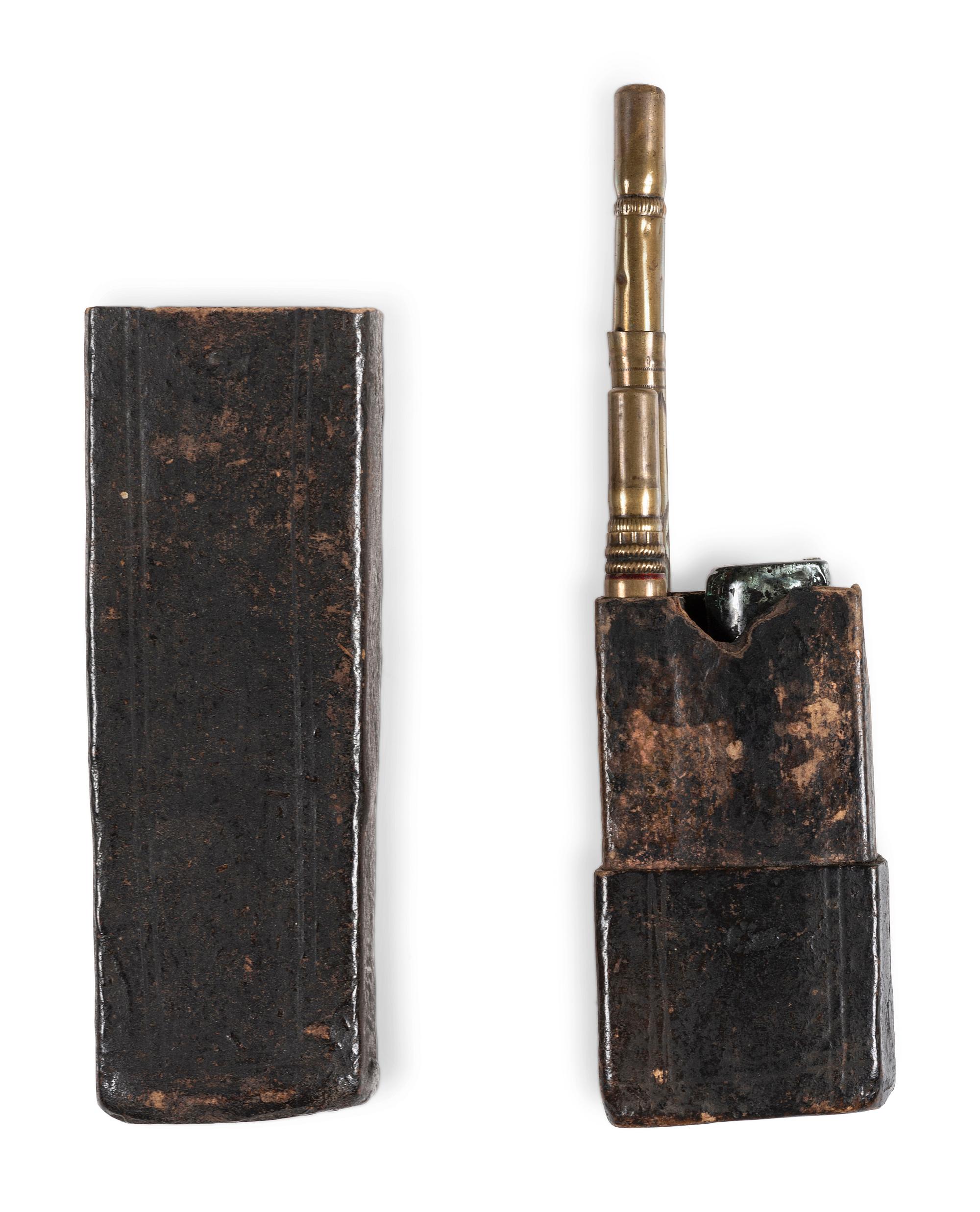 Civil War-period portable writing kit.