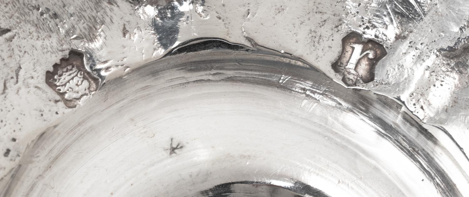 A Set of Four George II Silver Candlesticks