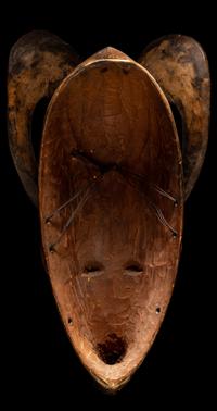 Two Yaure Wood Masks