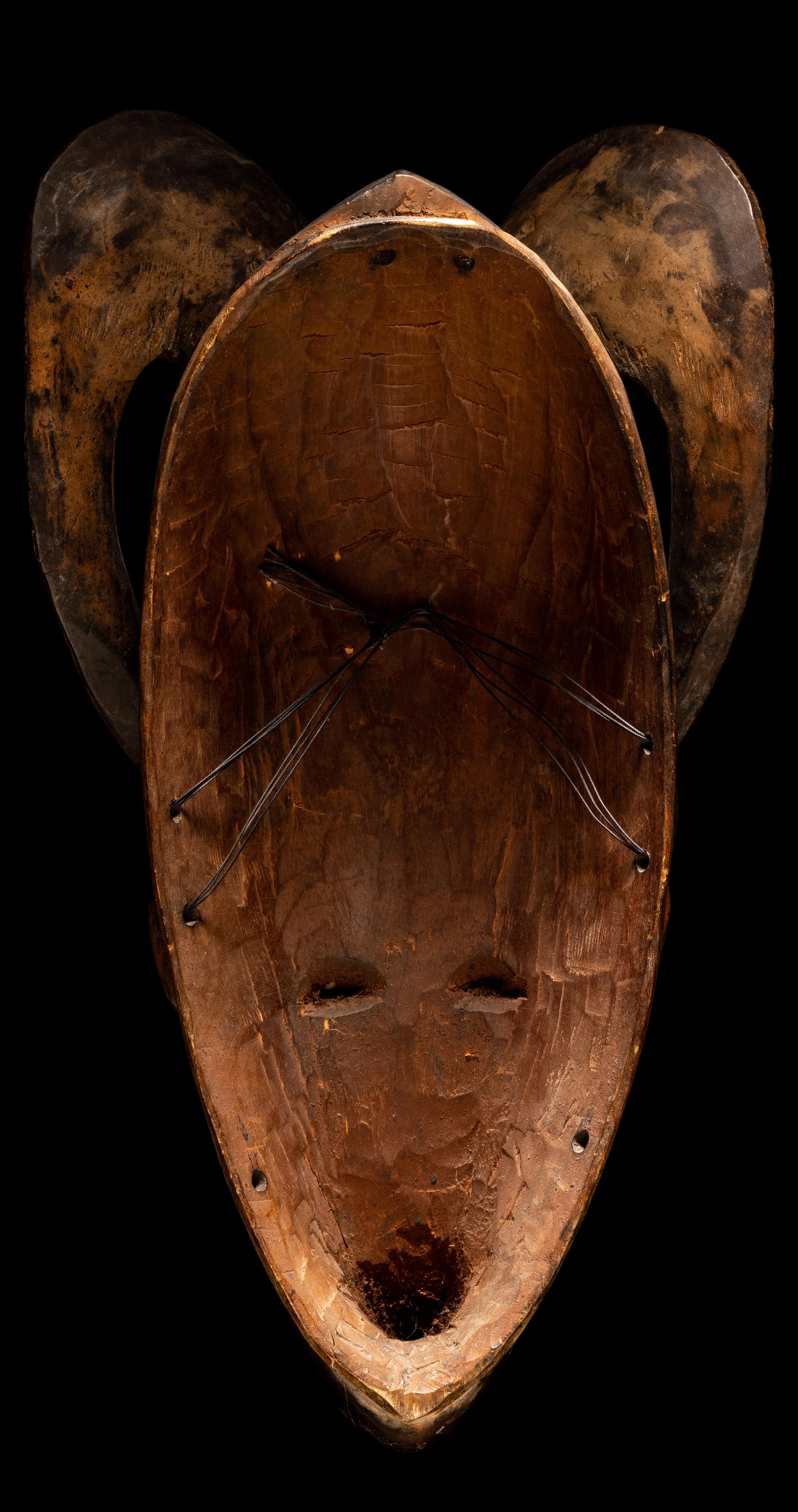 Two Yaure Wood Masks