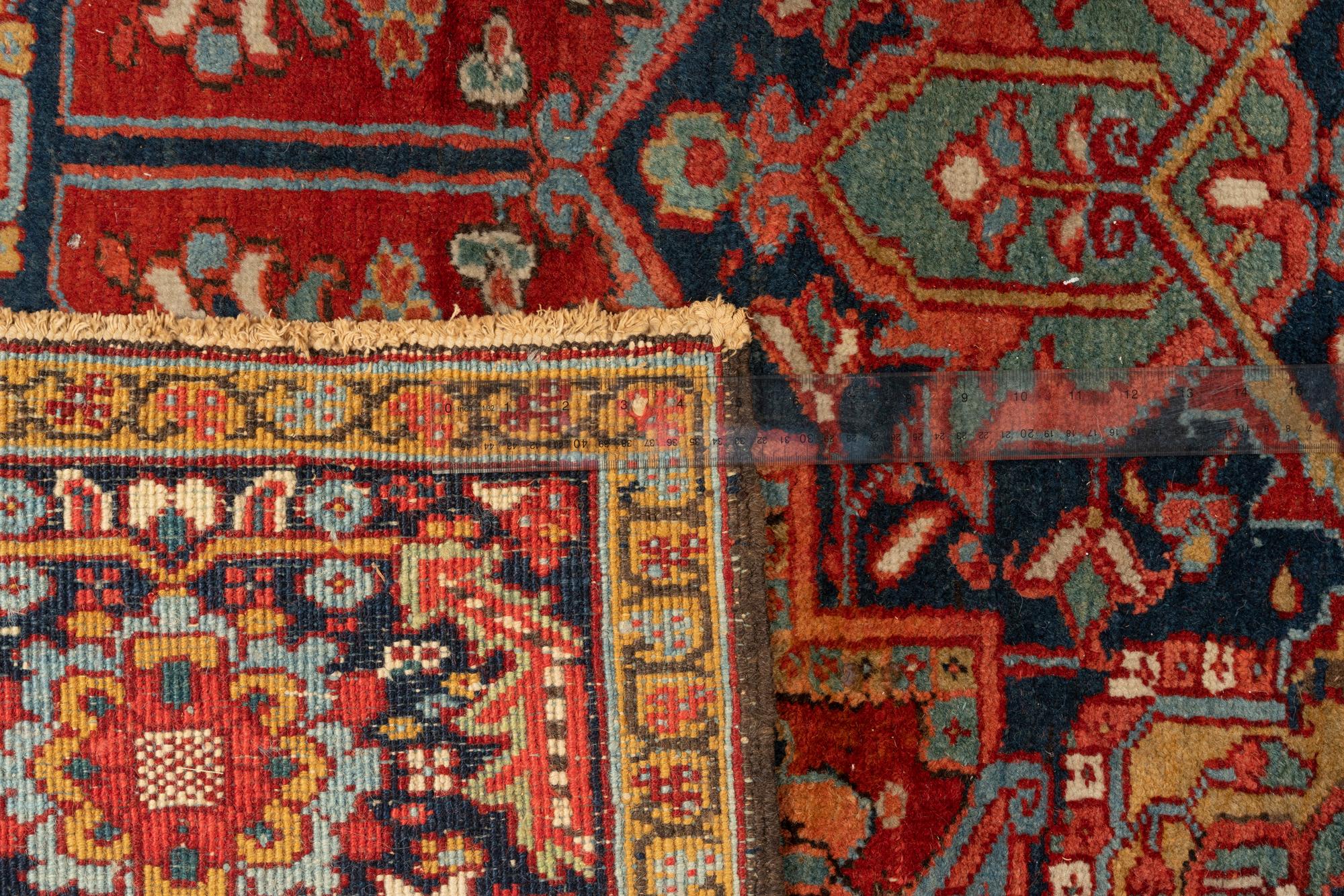 A Heriz Wool Rug