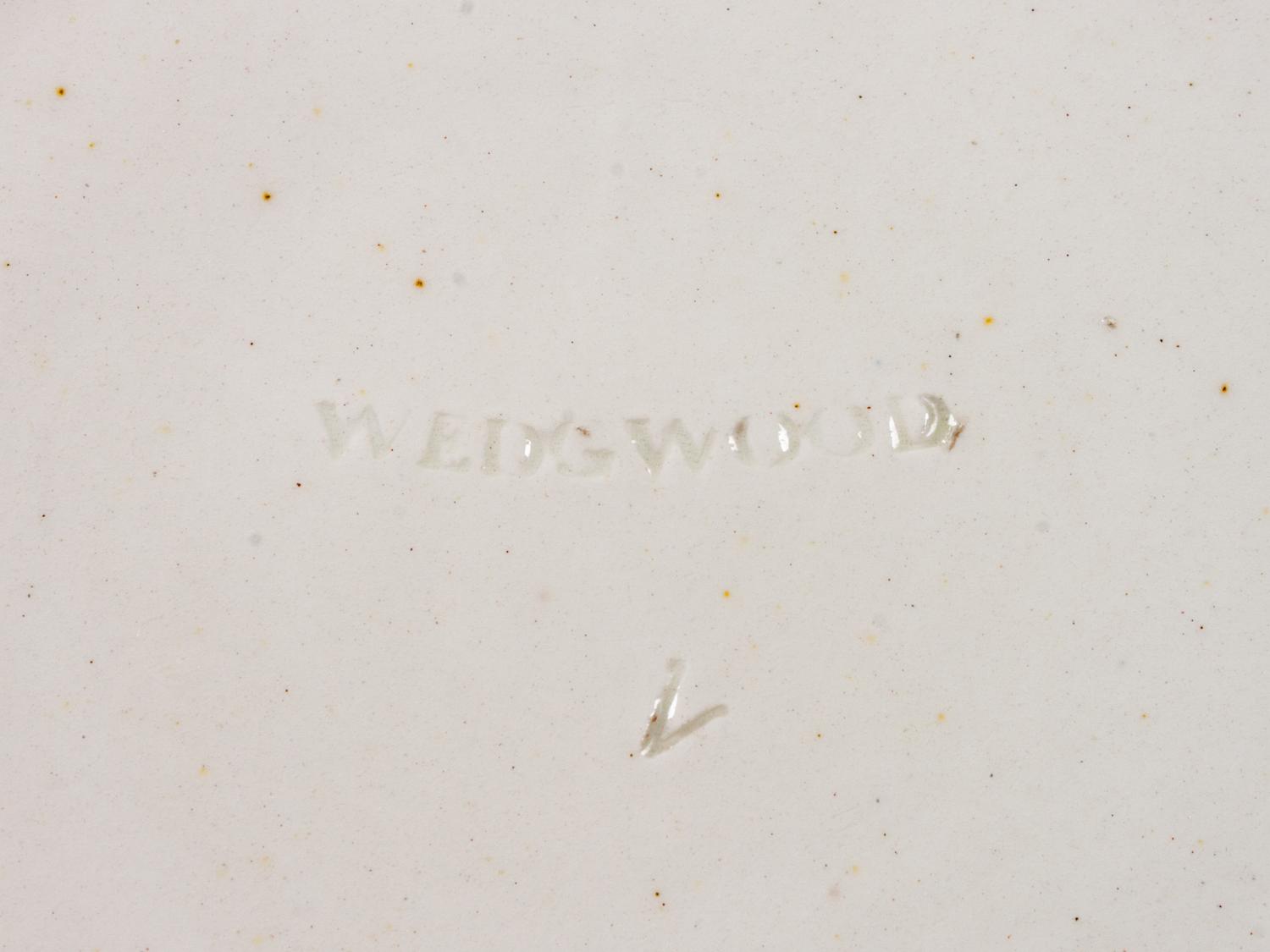 Collection of Wedgwood Creamware, in the "Shadow Leaf" Pattern