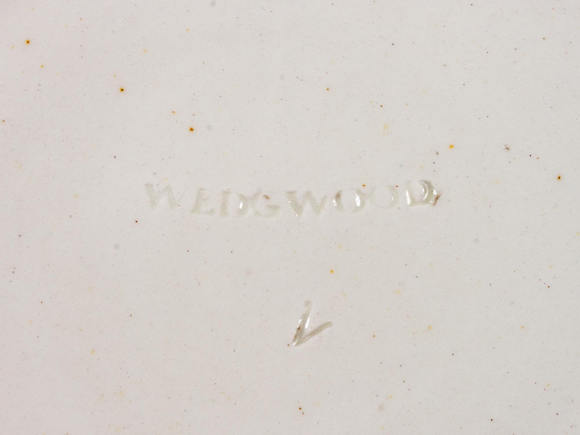 Collection of Wedgwood Creamware, in the "Shadow Leaf" Pattern