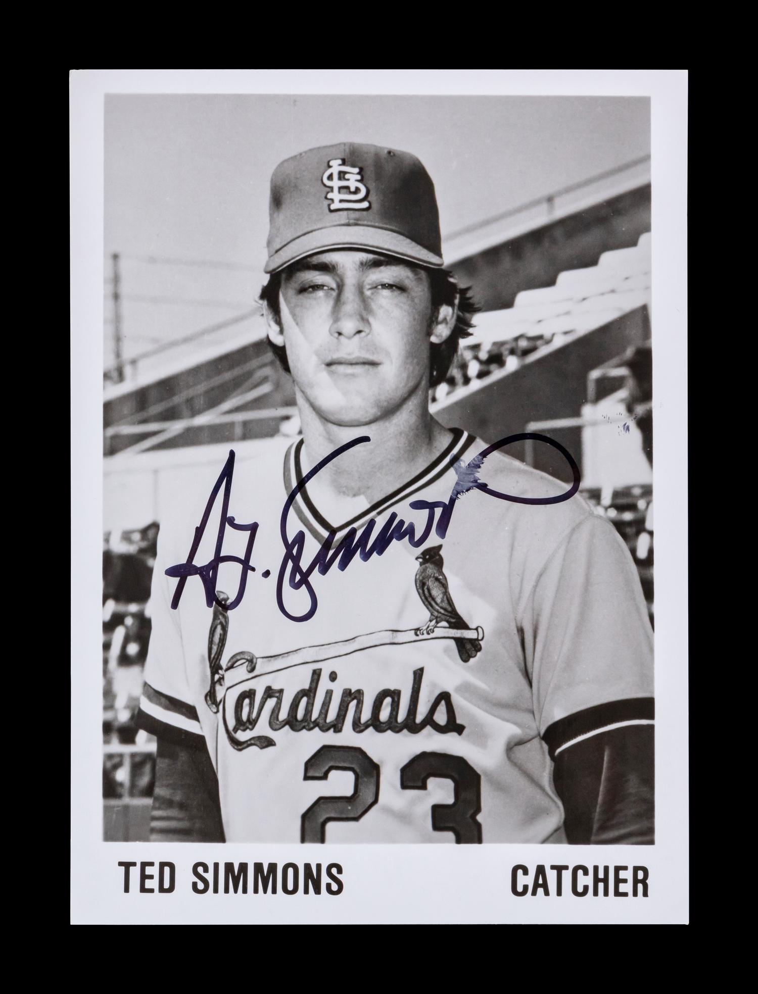 A Group of 20 St. Louis Cardinals Hall of Famers Signed Autograph Items