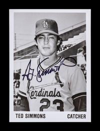 A Group of 20 St. Louis Cardinals Hall of Famers Signed Autograph Items