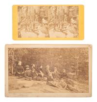 [NEW YORK]. Archive related to Walter M. Aikman incl. program and formal invitation to the "Opening Ceremonies of the New York and Brooklyn Bridge." New York: Tiffany & Co., [1883].