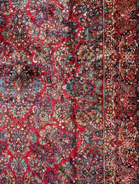 A Sarouk Wool Rug