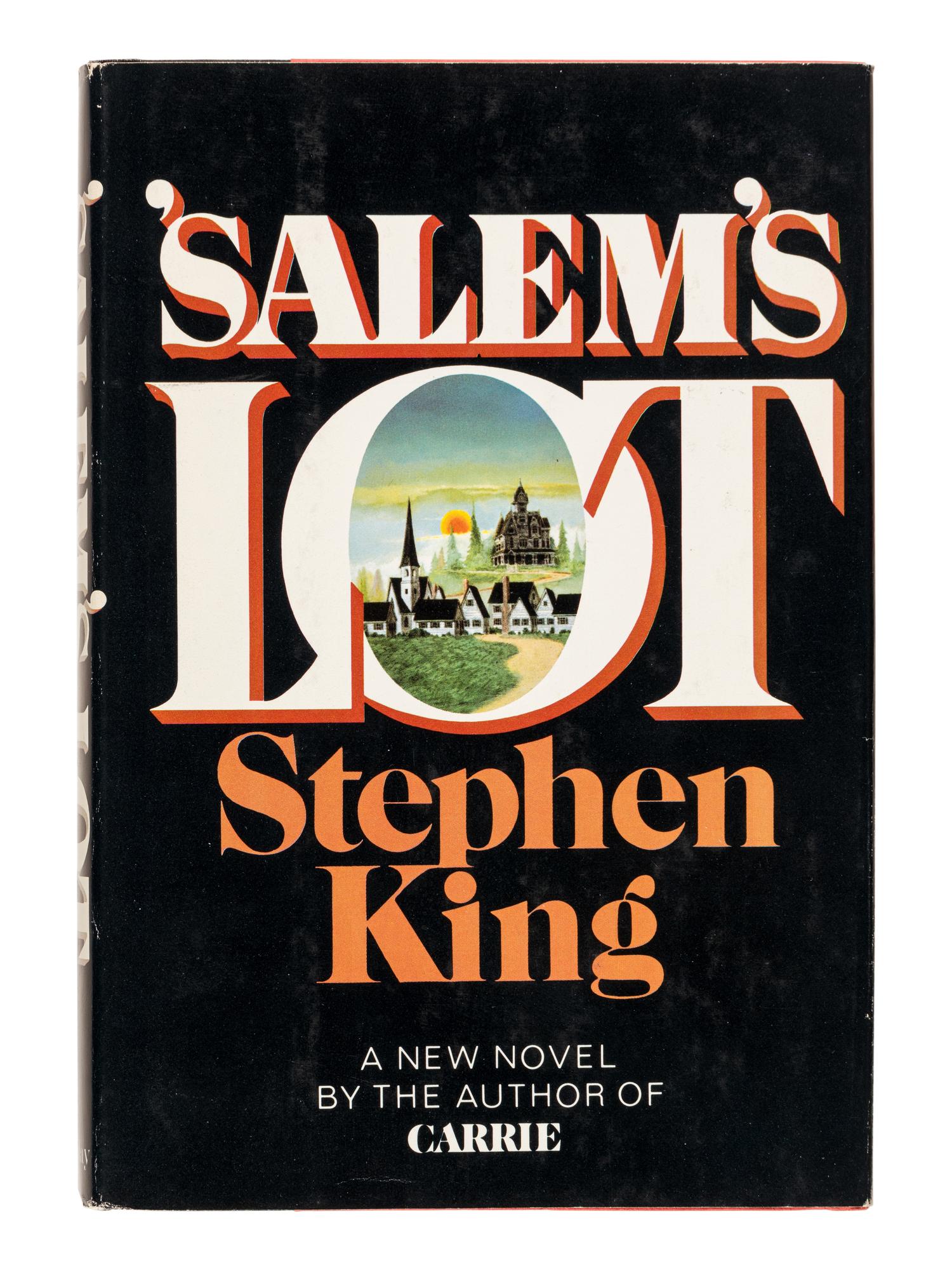 KING, Stephen (b. 1947). ' Salem’s Lot . Garden City, New York: Doubleday & Co., Inc., 1975.