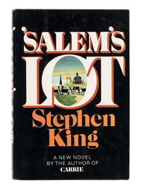 KING, Stephen (b. 1947). ' Salem’s Lot . Garden City, New York: Doubleday & Co., Inc., 1975.