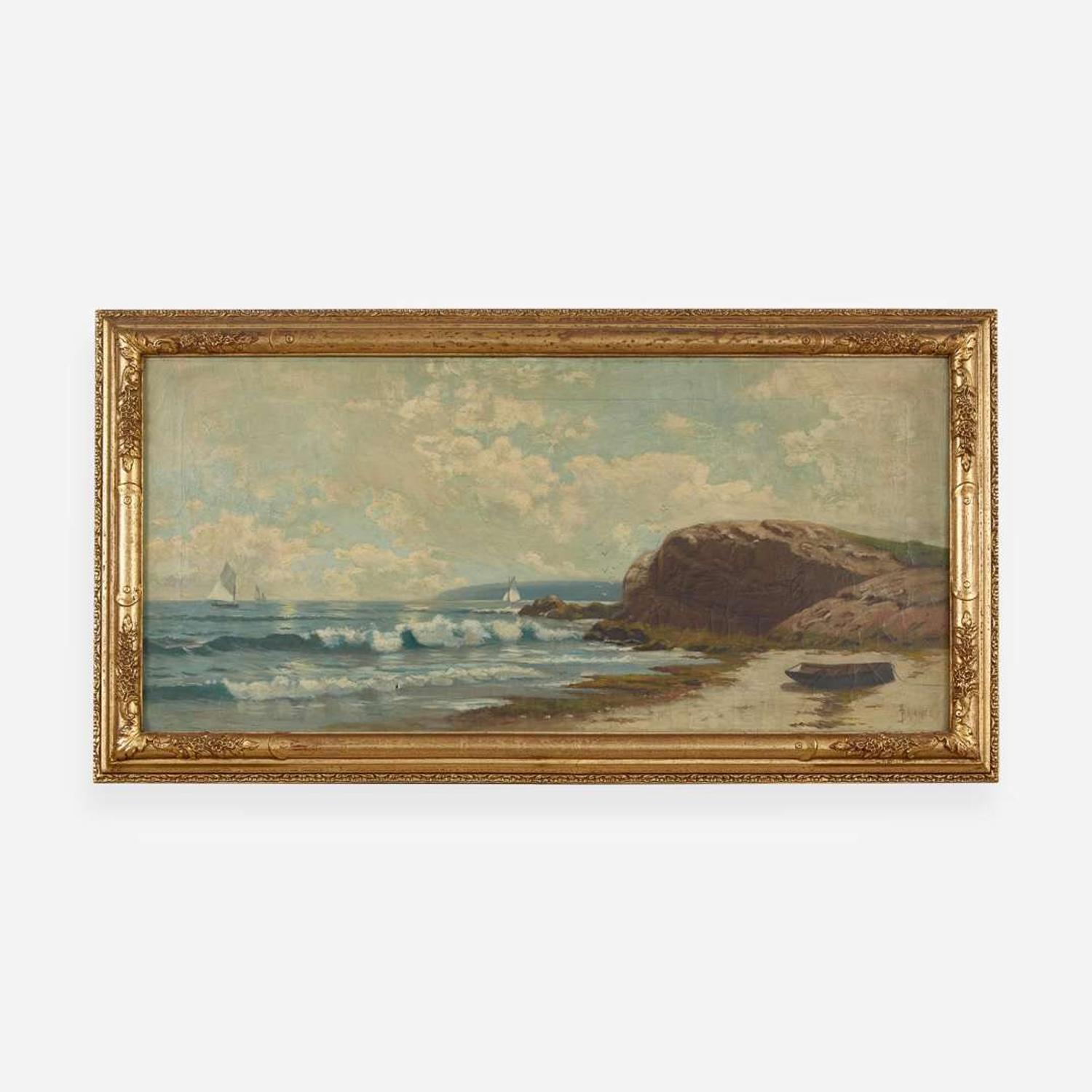 Alfred Thompson Bricher (American, 1837–1908) Rocky Coastline