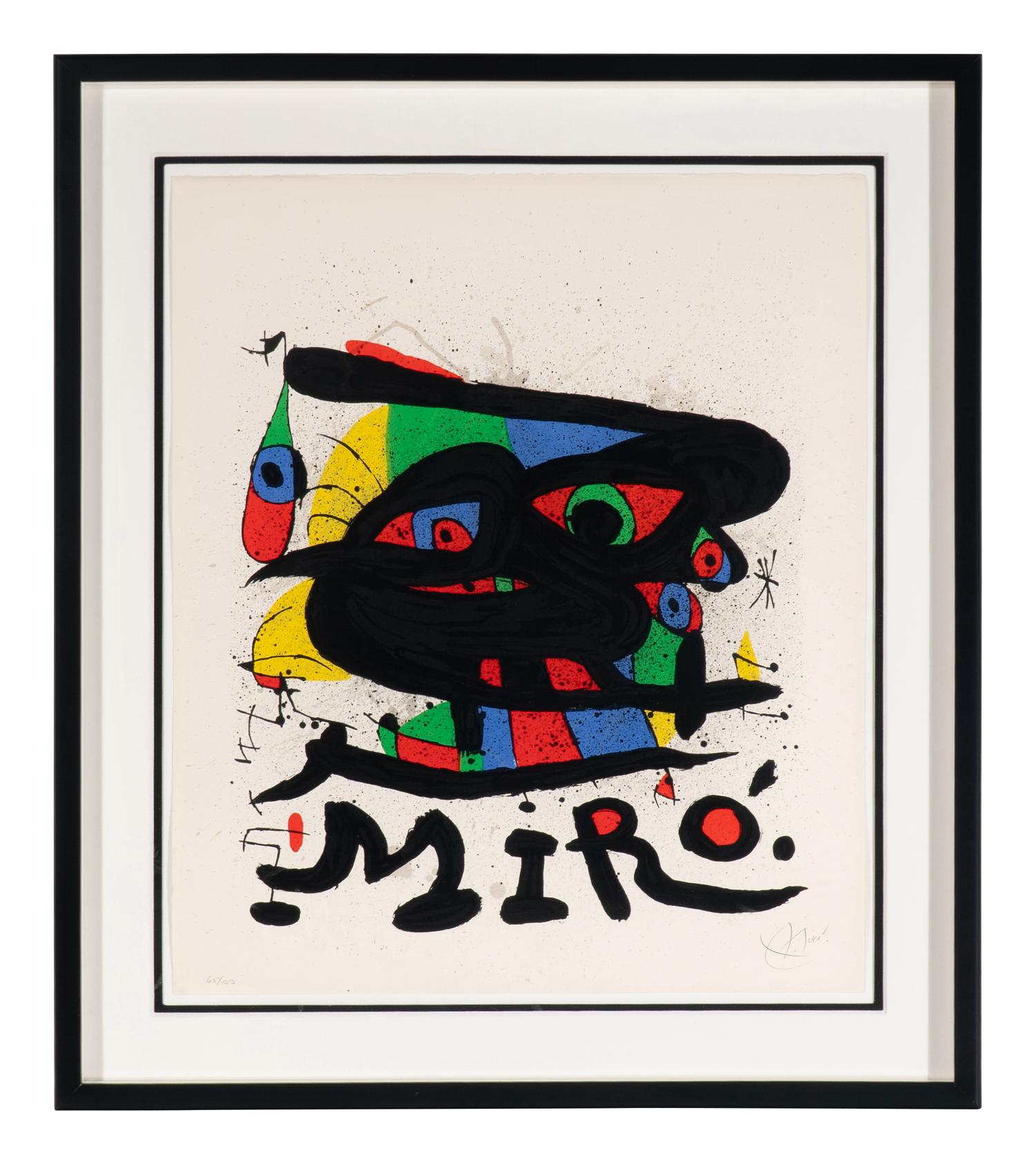Miró Sculptures Exposition , 1971