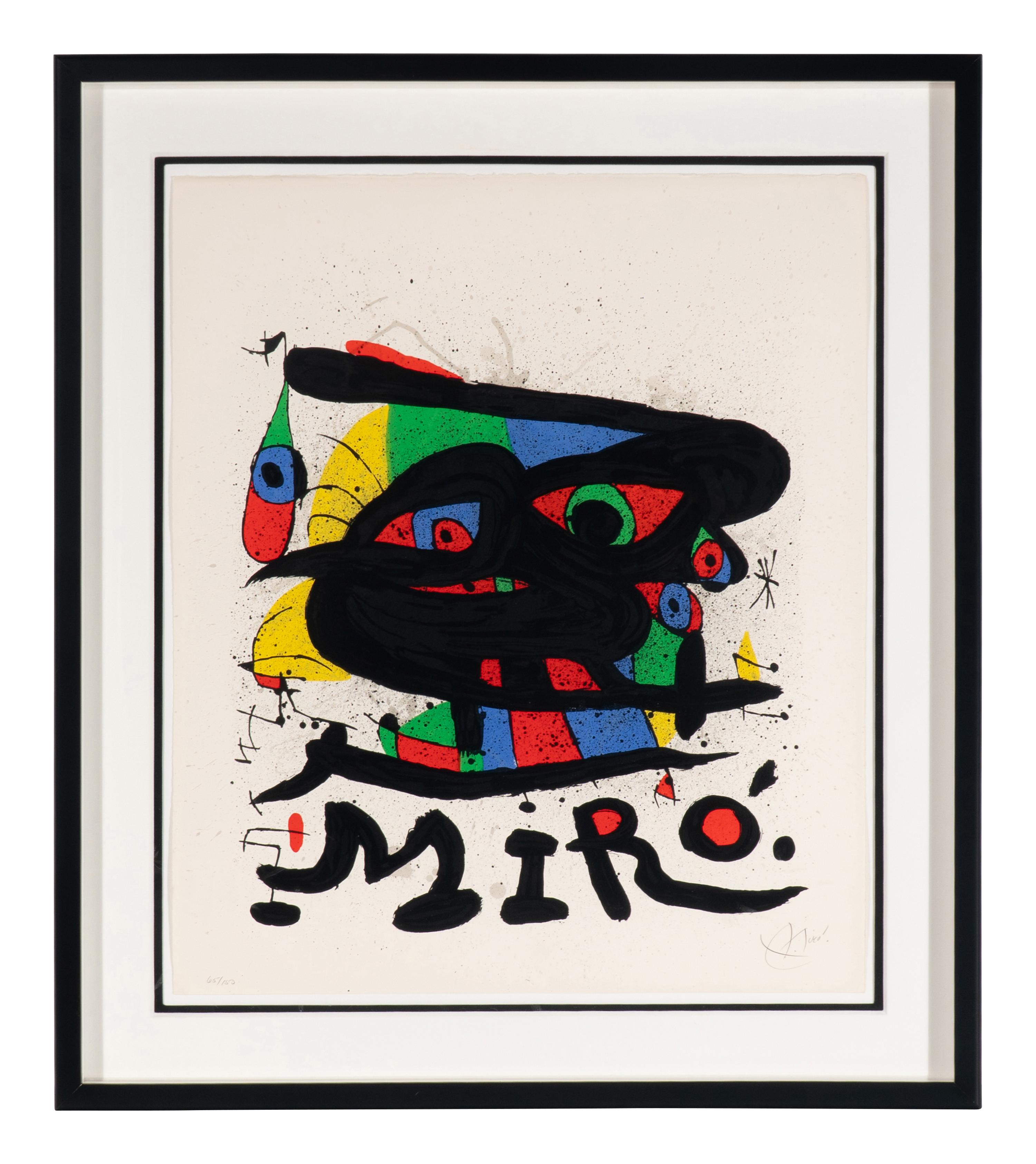 Miró Sculptures Exposition , 1971