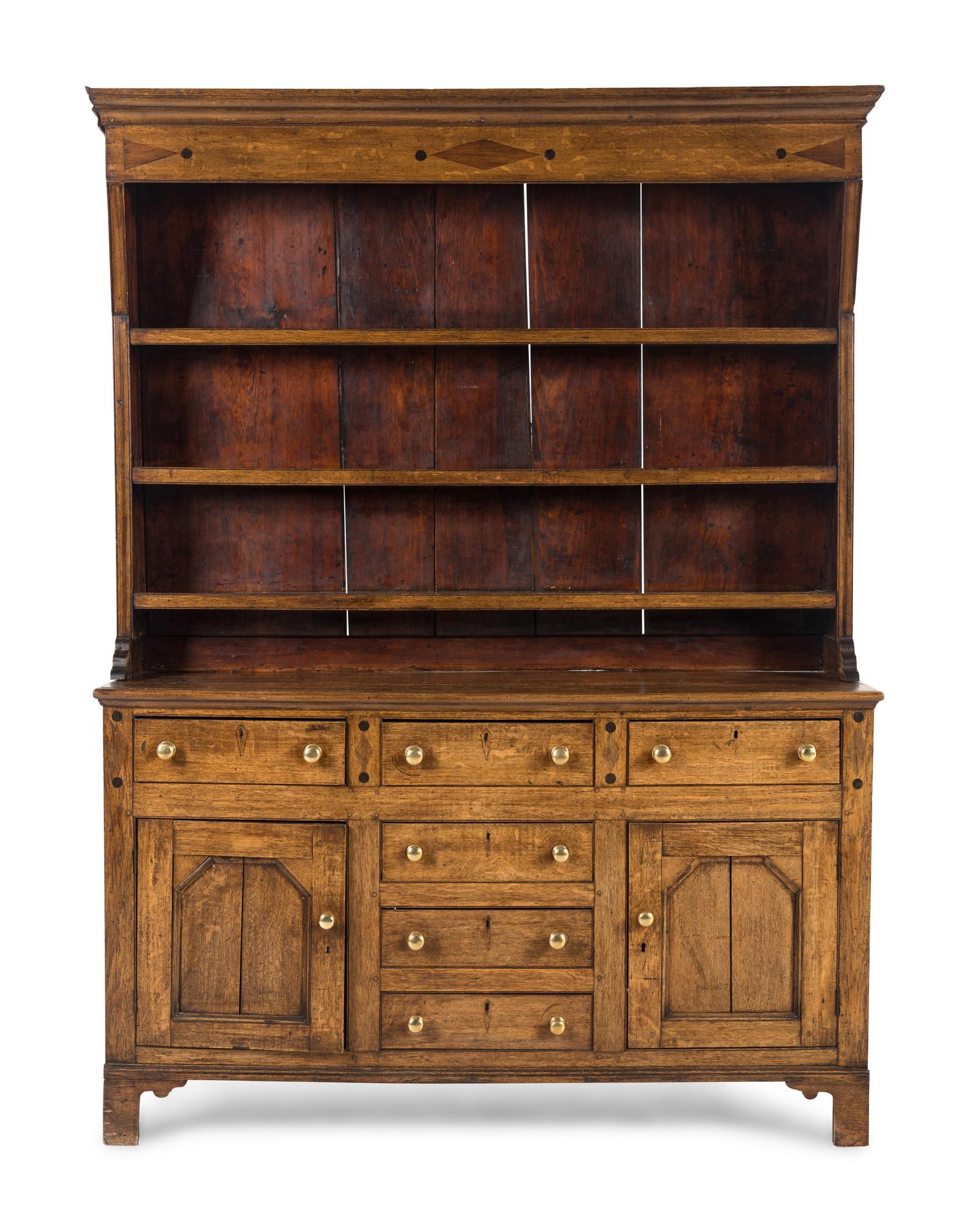 An English Oak Welsh Cupboard
