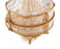 A Baccarat Gilt Bronze Mounted and Cut Glass Cave à Liqueur
