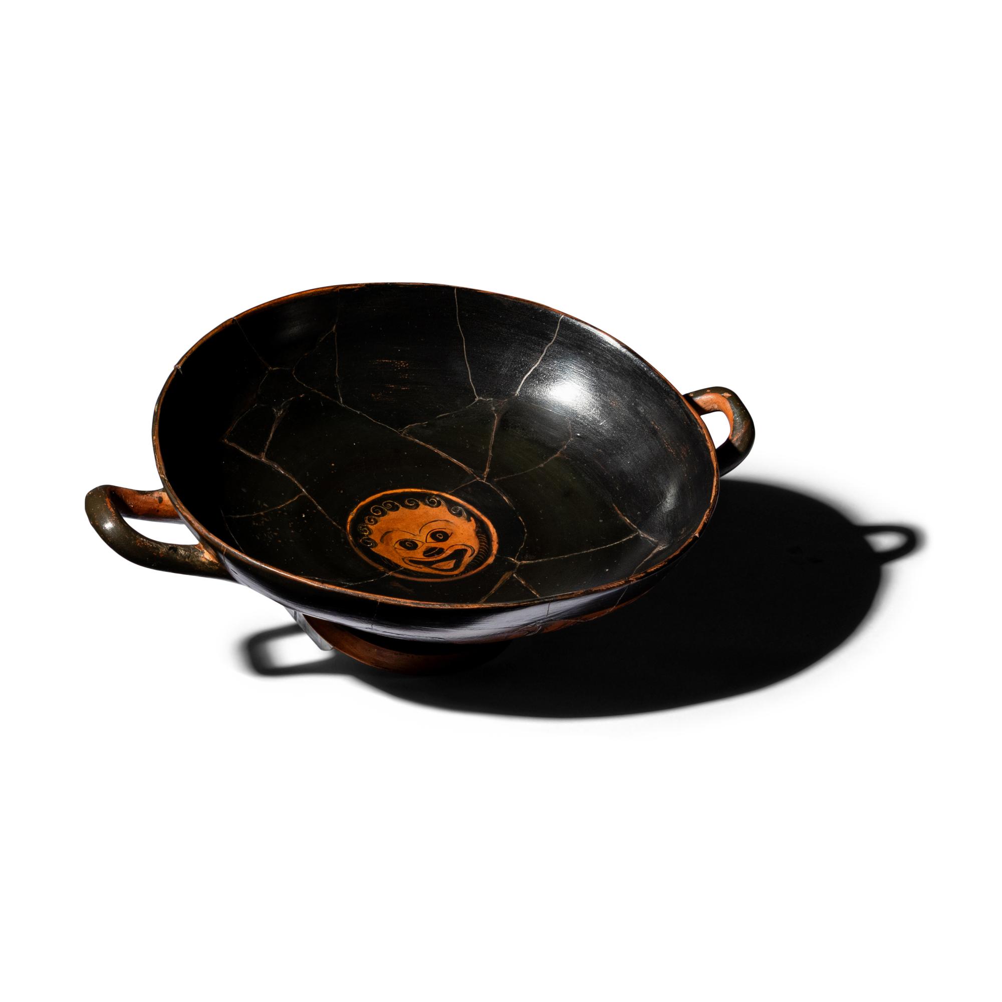 An Attic Black-Figured Eye Cup