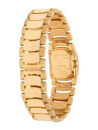 BULGARI, 18K YELLOW GOLD AND DIAMOND 'ASSIOMA' WATCH