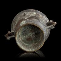 A Chinese Archaistic Vessel, Gui Late Ming-Qing Dynasty 明末清初 仿古青銅簋式爐