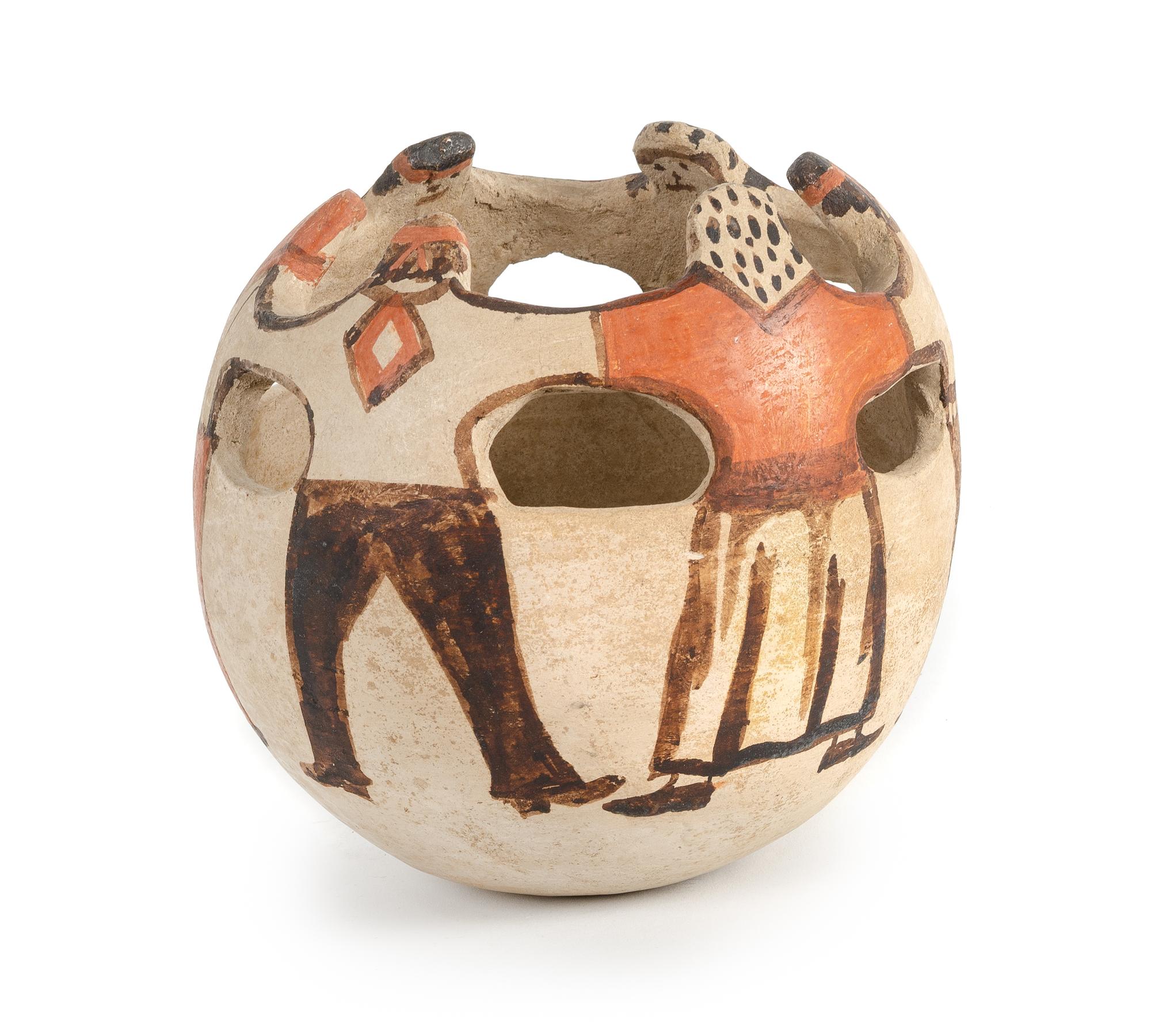Papago Friendship Bowl Height 6 x 7 inches