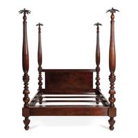 An Anglo-Colonial Style Poster Bed