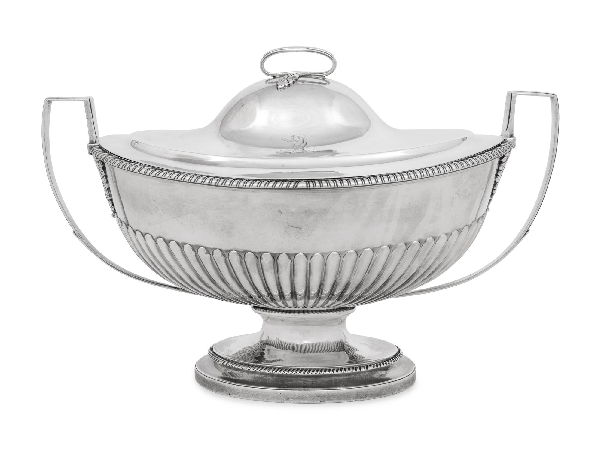 A George III Silver Covered Tureen