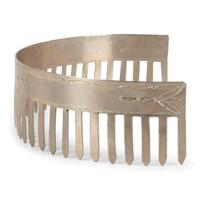 Menominee German Silver Hair Comb