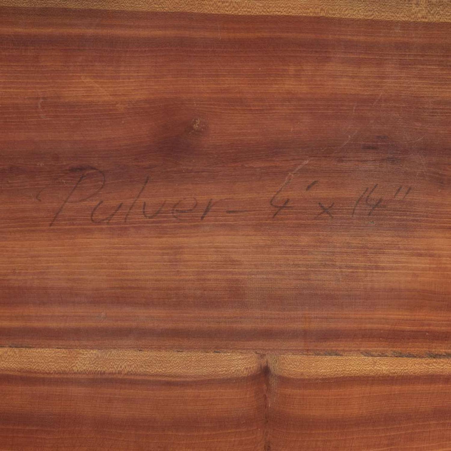 George Nakashima (American, 1905-1990) Bench with Back, New Hope, Pennsylvania, 1971