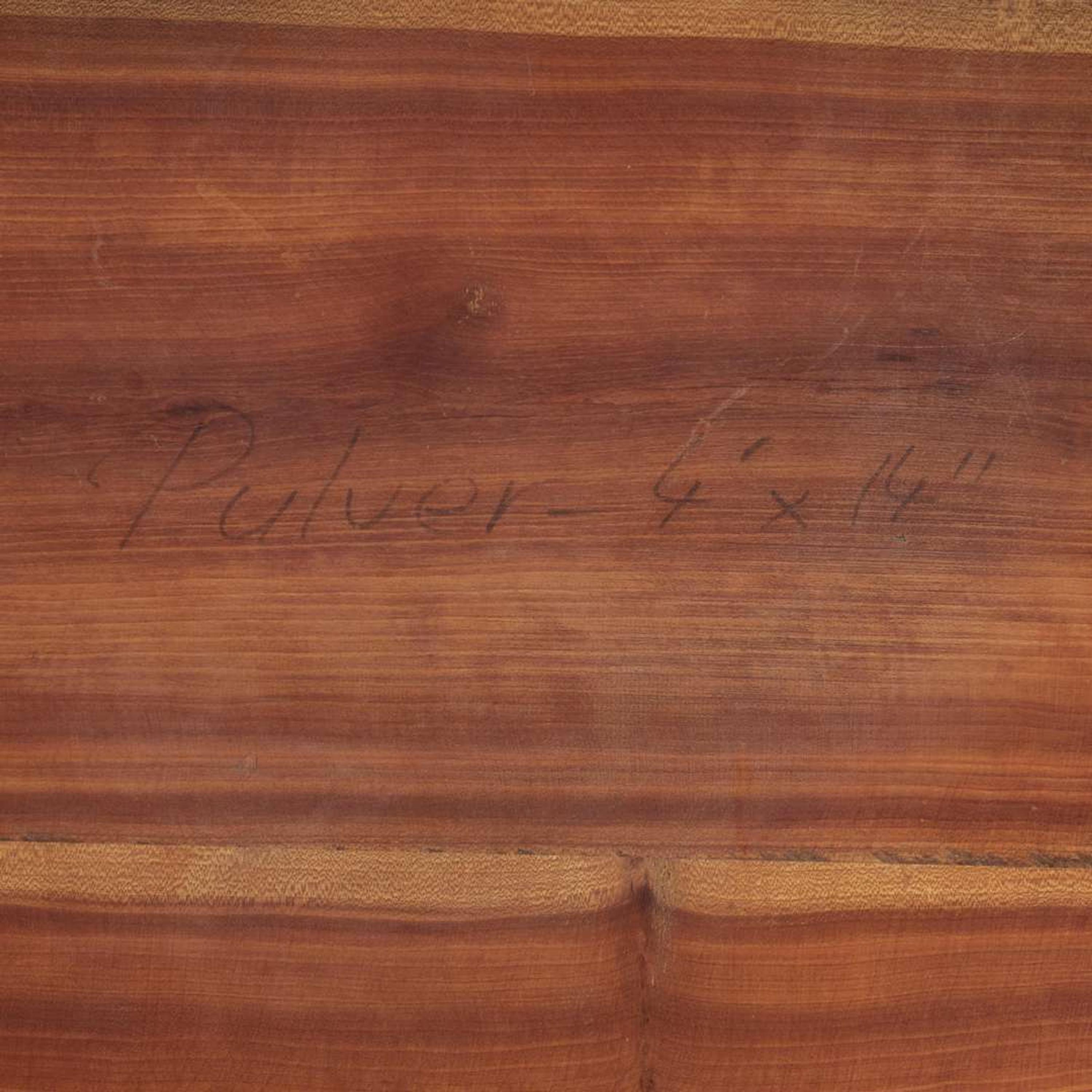 George Nakashima (American, 1905-1990) Bench with Back, New Hope, Pennsylvania, 1971