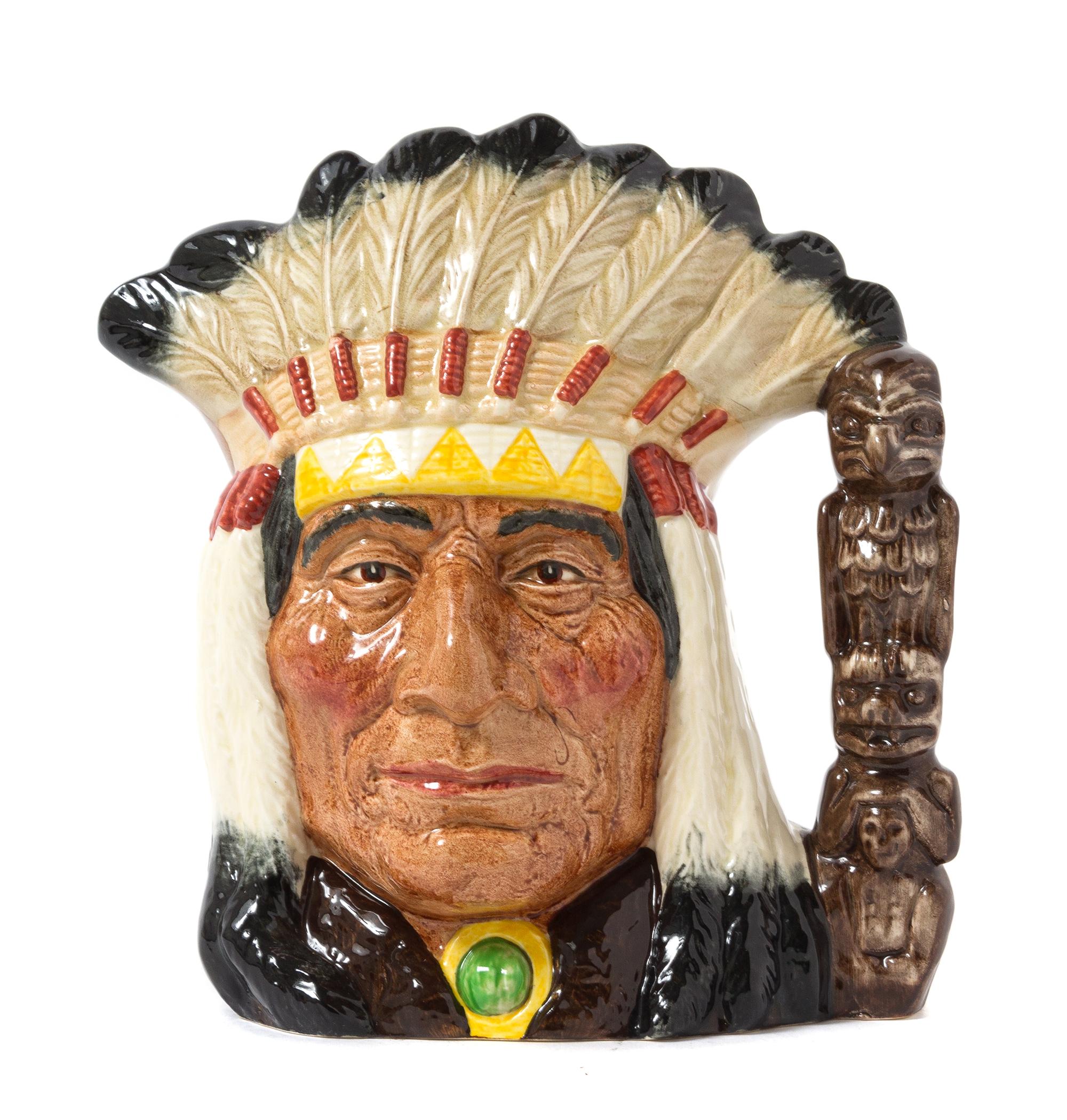 A Royal Doulton Porcelain Character Jug Height 7 3/4 inches.