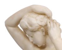 An Alabaster Sculpture of Venus