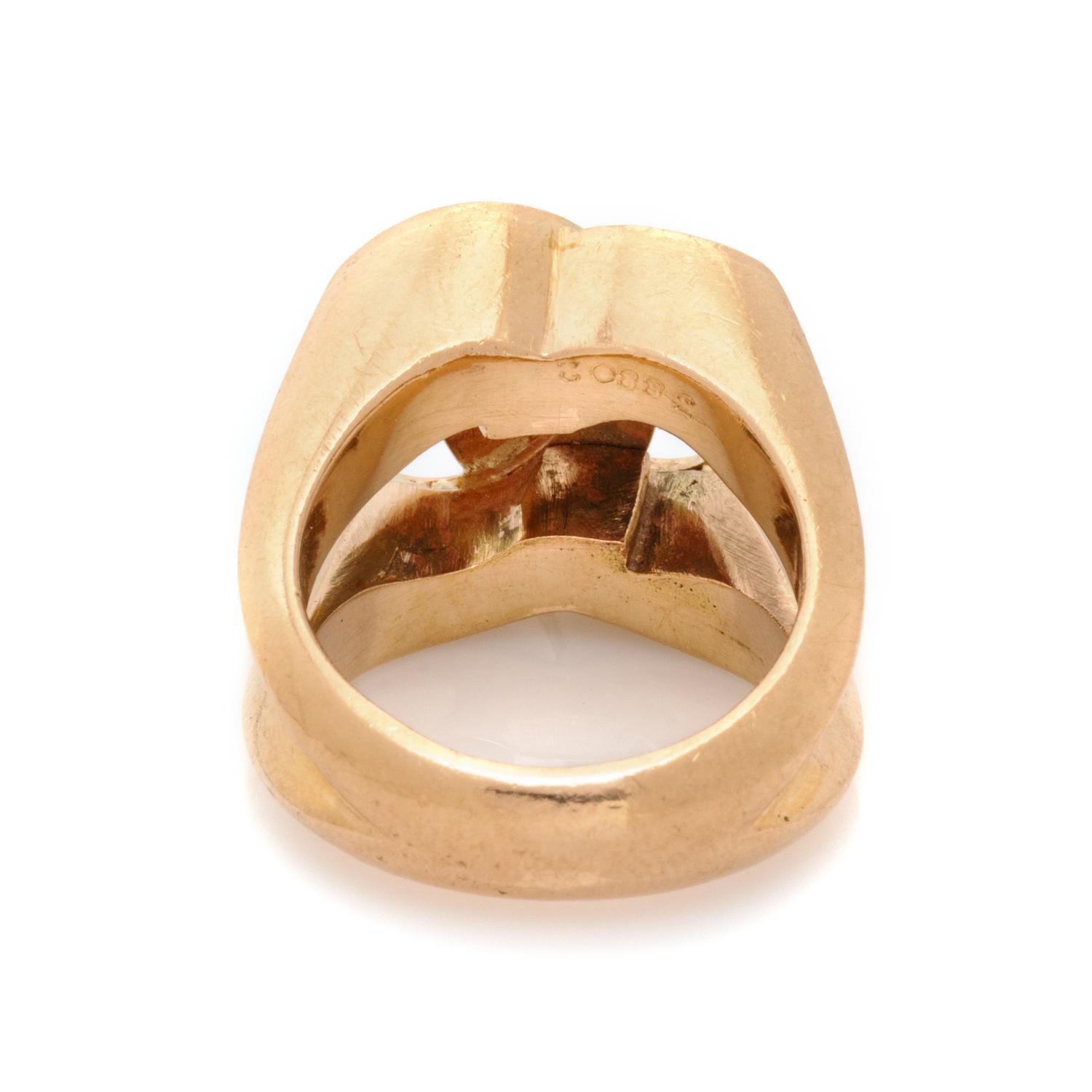 YELLOW GOLD RING