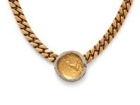 Bvlgari, Gold Coin Necklace