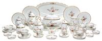 An Augarten Porcelain Dinner Service Width of widest 20 1/2 inches. — 20TH CENTURY