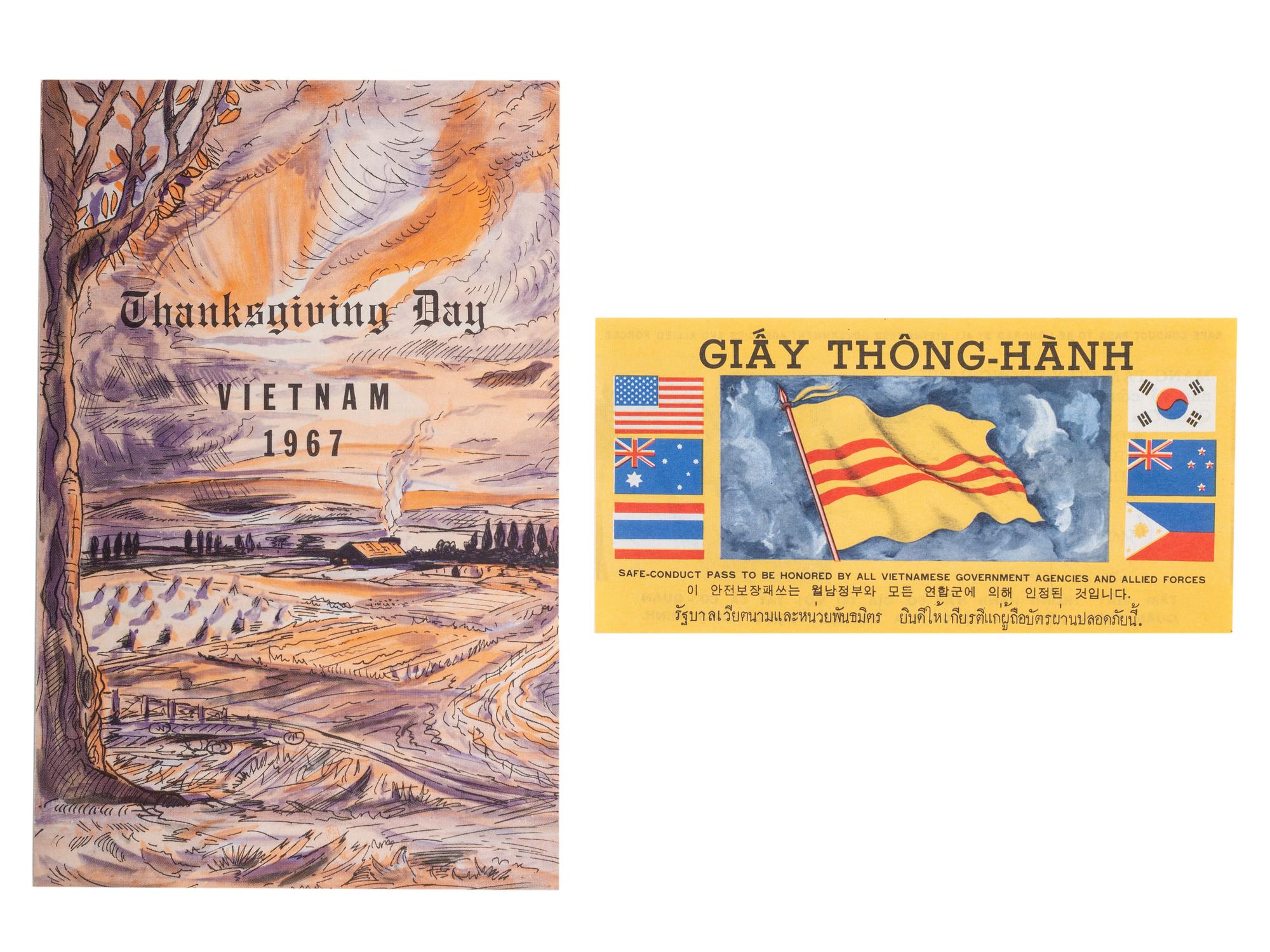 [VIETNAM WAR]. A group of 6 items, incl. anti-war posters and ephemera, comprising: