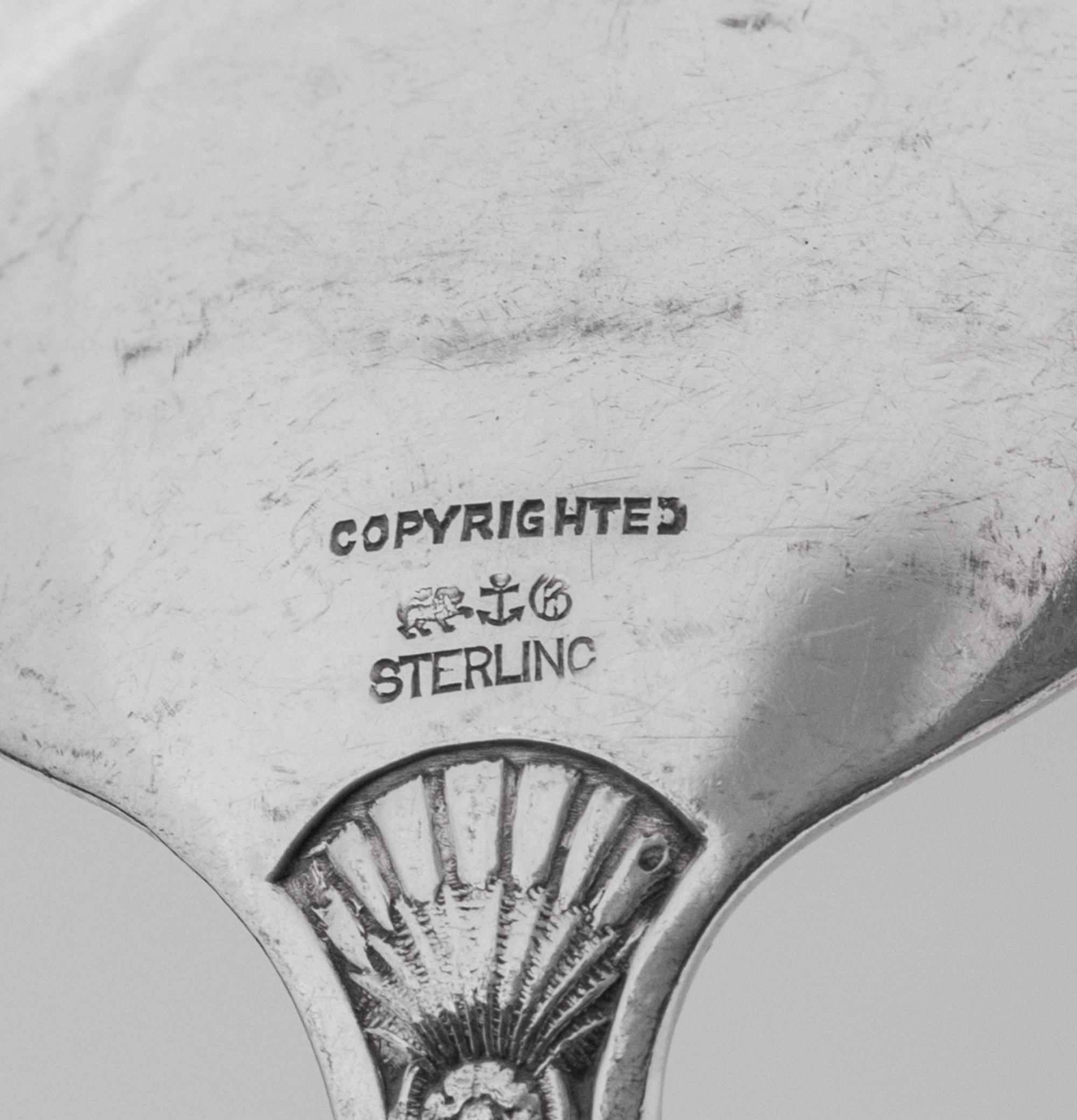 A Collection of American Silver Flatware Articles