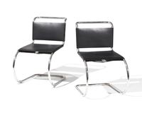 Pair of MR 10 Cantilever Chairs Knoll