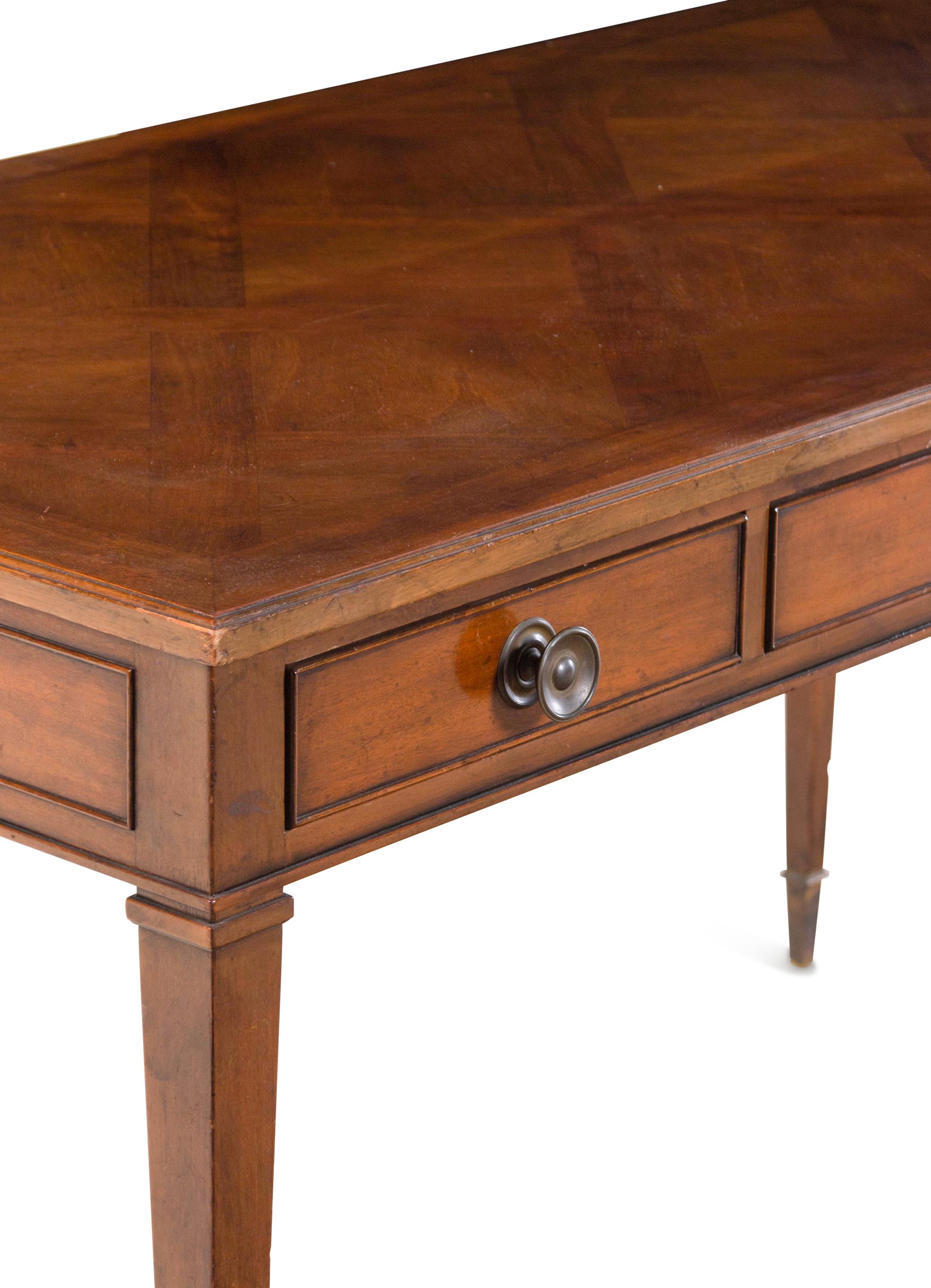 A Regency Style Mahogany Writing Table