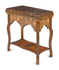 A Levantine Marquetry Game Table