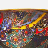 A Wedgwood Fairyland Lustre Antique Center Bowl UK, circa 1925