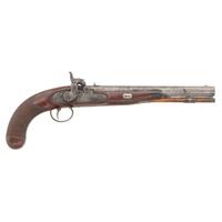 A.W. Spies Percussion Target Pistol with Remington Barrel