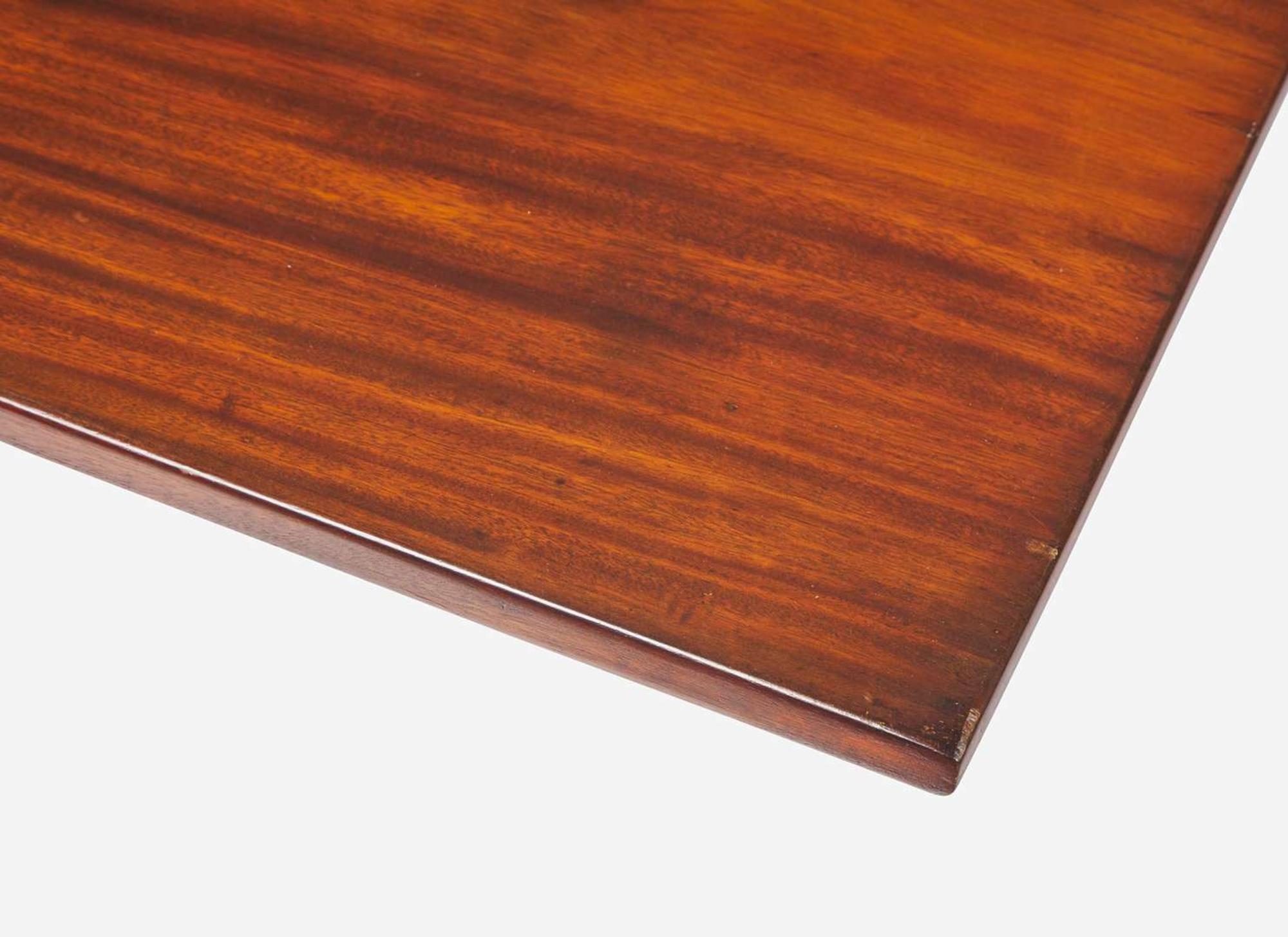 A Queen Anne mahogany drop-leaf table, circa 1750