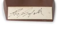 A Roy Campanella Signed Autograph Salvino Figure