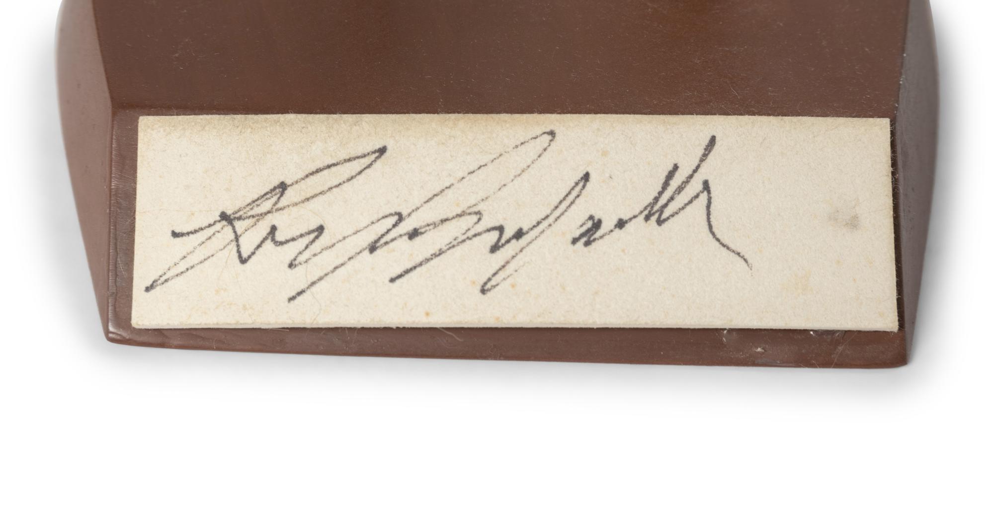 A Roy Campanella Signed Autograph Salvino Figure