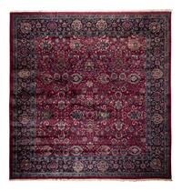 A Kashan Wool Rug