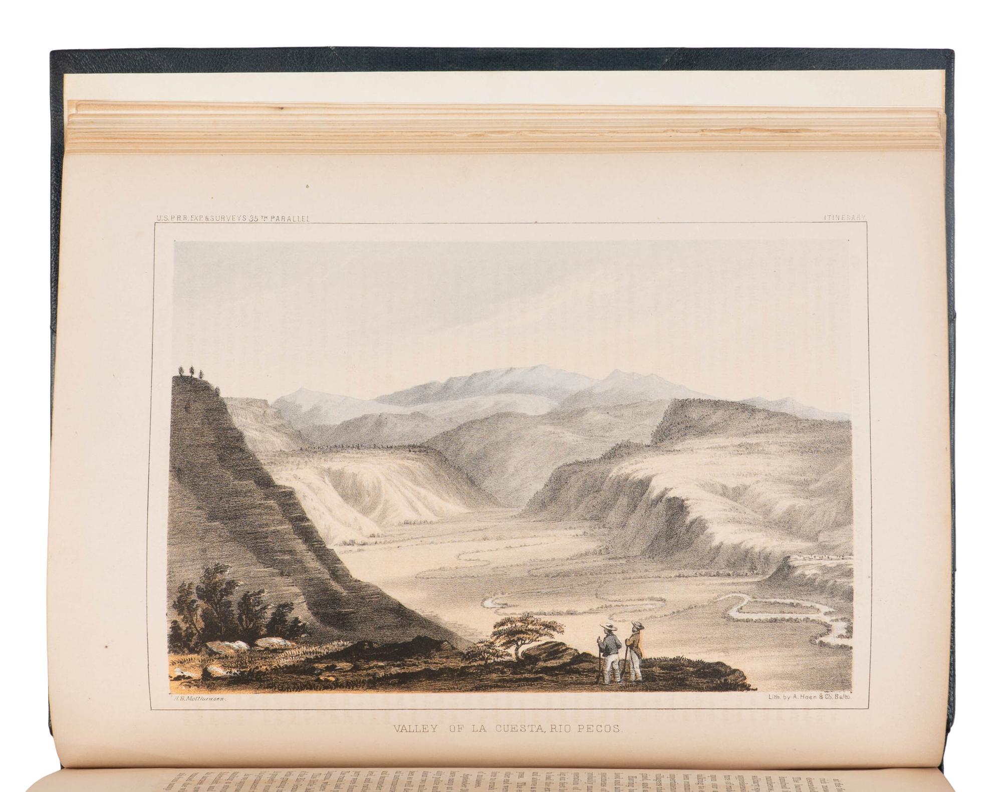 [Americana] [Pacific Railroad Survey] Reports of Explorations and Surveys, to Ascertain the Most Practicable and Economical Route for a Railroad from the Mississippi River to the Pacific Ocean...