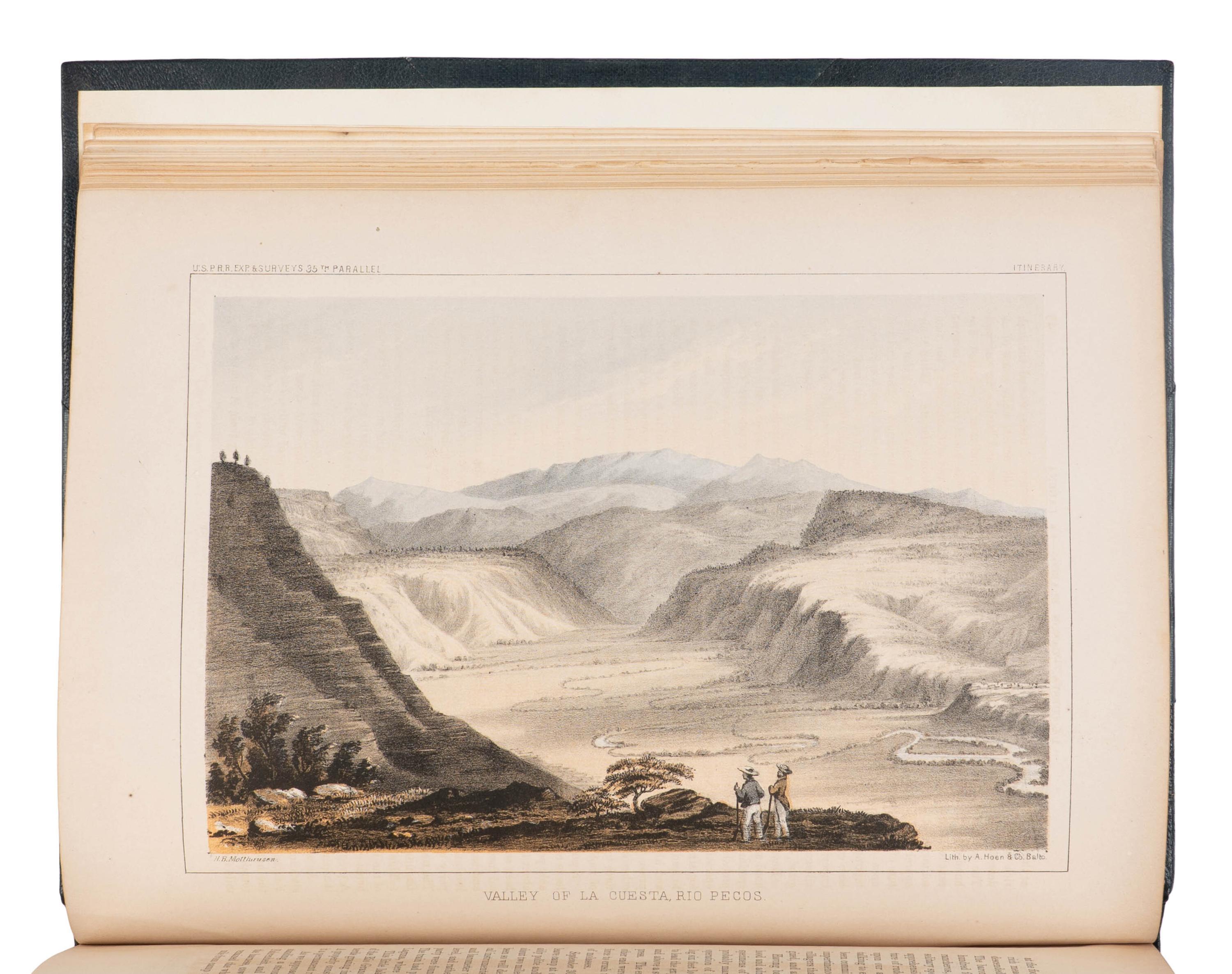[Americana] [Pacific Railroad Survey] Reports of Explorations and Surveys, to Ascertain the Most Practicable and Economical Route for a Railroad from the Mississippi River to the Pacific Ocean...