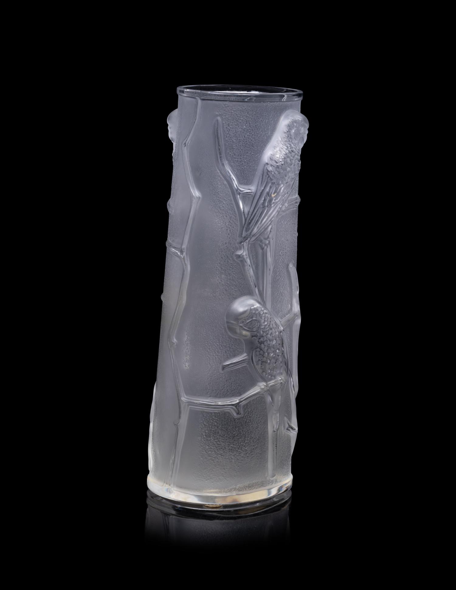 A Lalique Lune Vase