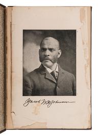 [LITERATURE]. Biographical Sketches of Prominent Negro Men and Women ..., Foot Prints , & other works.