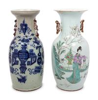 Two Chinese Porcelain Vases