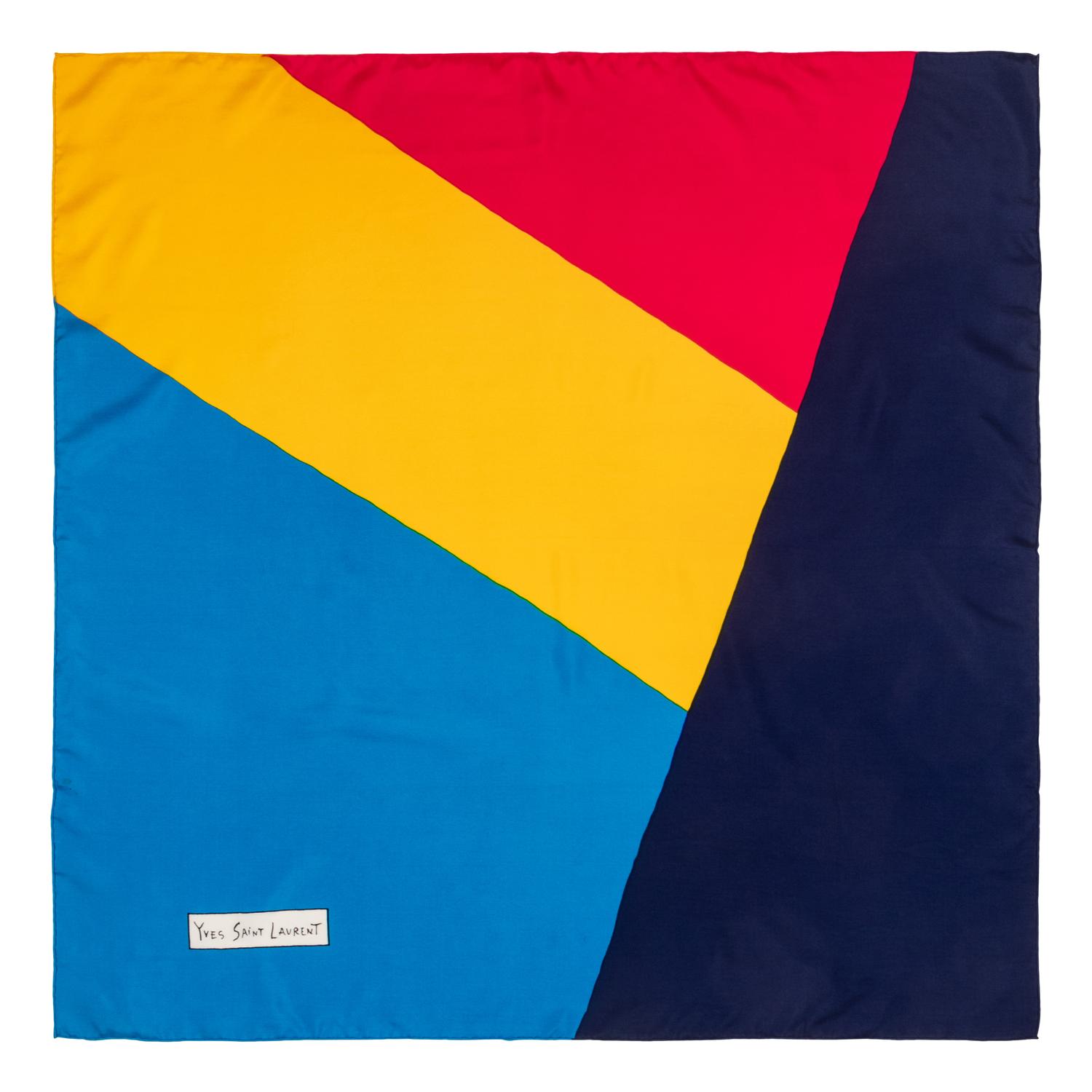 Five Designer Silk Scarves