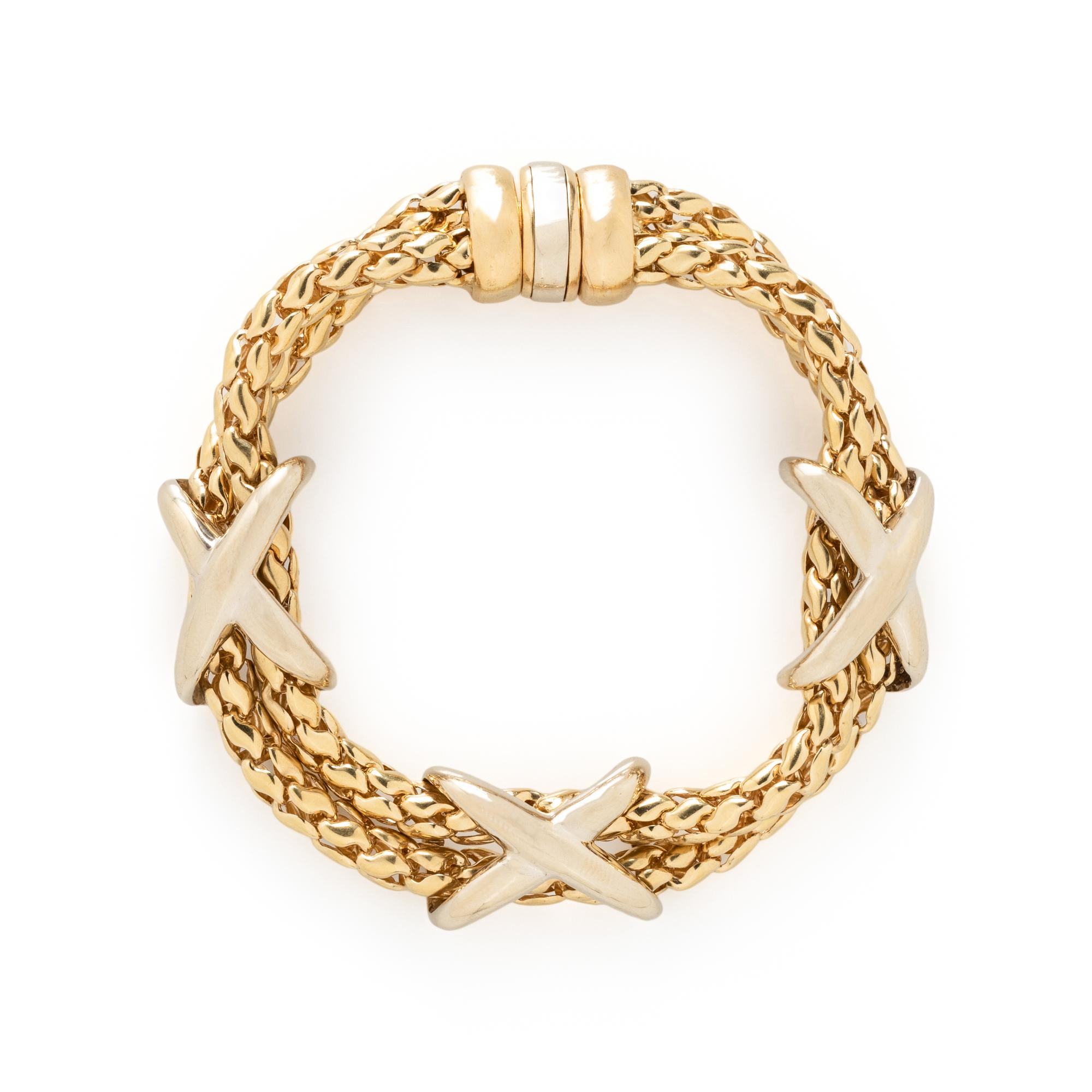 YELLOW GOLD BRACELET
